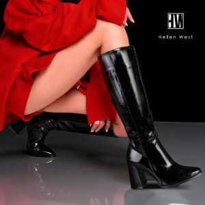 Rafaela negro charol